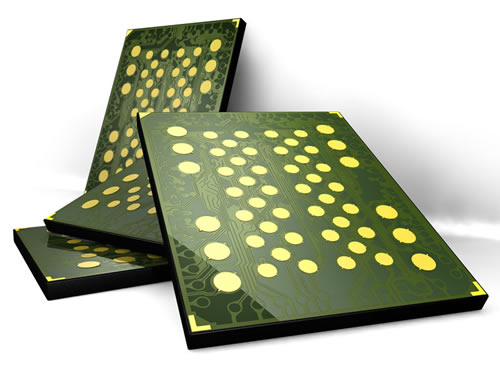 NAND Flash Data Recovery Chandigarh India - Photo of LGA52 NANd Chip